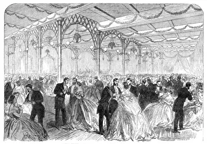 Guests Prints: Meeting of the British Association at Birmingham: soiree in the Townhall