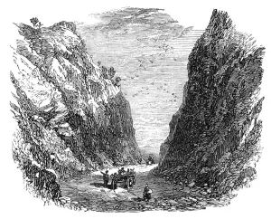 Meeting of the British Association at Birmingham: the Wytch, near Malvern, 1865. Creator: Unknown
