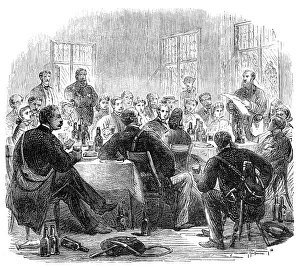 Meeting of the British Association at Birmingham:a paper on the geology of the district, 1865. Creator: Unknown