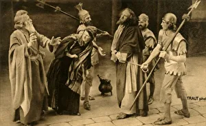 Anton Lang Gallery: The meeting after the denial, 1922. Creator: Henry Traut