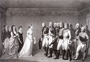 The Meeting Between Luise of Prussia and the Crown Prince Alexander of Russia in Memel, 1805 The Meeting Between Luise of Prussia and the Crown Prince Alexander of Russia in Memel, 1805