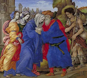 Filippino 1457 1504 Prints: Meeting of Saints Joachim and Anne at the Golden Gate