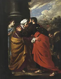 Golden Gate Prints: Meeting of Saints Joachim and Anne at the Golden Gate