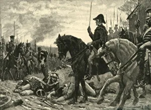 Wellington Collection: Meeting of Wellington and Blucher after the Battle of Waterloo, 1815 (c1890). Creator
