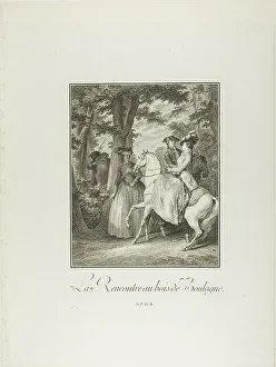 Le Jeune Prints: Meeting in the Woods of Boulogne