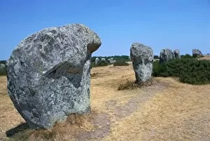 Carnac Gallery: Megalithic alignments at Menec, 34th century BC