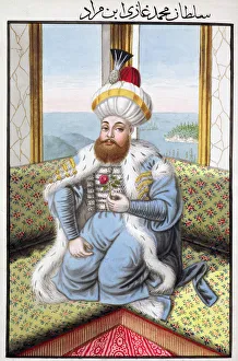 Divan Prints: Mehmed II, Ottoman Emperor, (1808)