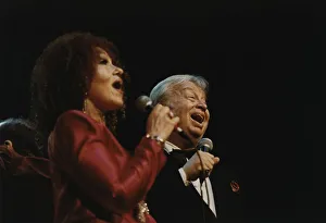 Freddie Foskett Prints: Mel Torme, Cleo Laine, Barbican, London, 1991. Creator: Brian Foskett