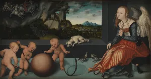 Melancholy, 1532. Artist: Cranach, Lucas, the Elder (1472-1553)
