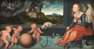 Melancholy, 1532. Creator: Lucas Cranach the Elder