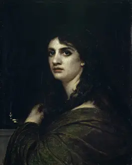 Sadness Prints: Melancholy, 1871. Creator: Arnold Bocklin