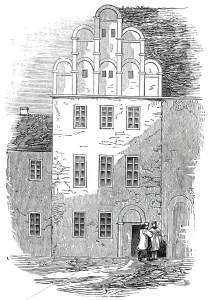 Wittenberg Halle Saxony Anhalt Germany Prints: Melancthons House, at Wittenberg, 1845. Creator: Unknown
