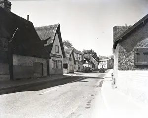 Thatched Roof Prints: Melbourn, Cambridge, c1955. Creator: Arthur Charles Kirby Ware
