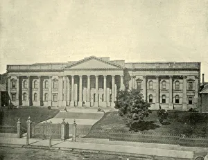 Melbourne Prints: The Melbourne Public Library, 1901. Creator: Unknown