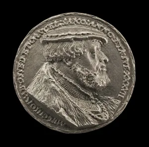 Elector Prints: Melchior von Osse, 1506-1557, Chancellor of Saxony [obverse], 16th century