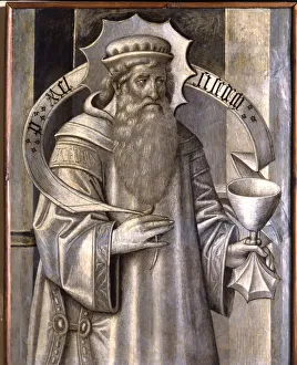 Episcopal Museum Prints: Melchizedek, prophet, king of Salem (Jerusalem) in the time of Abraham (Genesis)