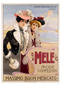 Mele & Ci. Mode Confezioni, 1900. Creator: Beltrame, Achille (1871-1945)