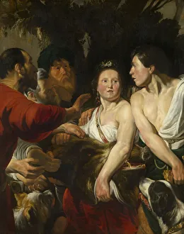 Antwerp Collection: Meleager and Atalanta, 1617-1618. Creator: Jordaens, Jacob (1593-1678)