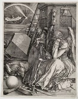 Melencolia I, 1514. Creator: Albrecht Dürer (German, 1471-1528)