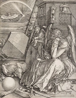 Images Dated 5th September 2014: Melencolia I. Artist: Durer, Albrecht (1471-1528)