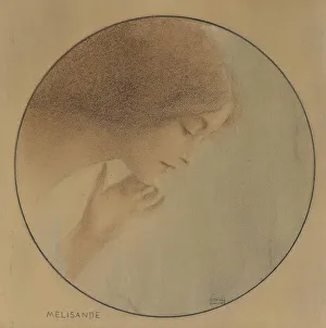 Melisande, 1907. Creator: Khnopff, Fernand (1858-1921)