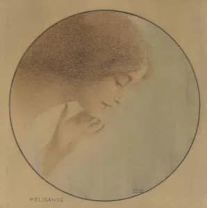 Fernand 1858 1921 Prints: Melisande, 1907. Creator: Khnopff, Fernand (1858-1921)