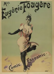 Foug And Xe8 Prints: Melle Eugenie Fougere, c. 1890. Creator: Anonymous