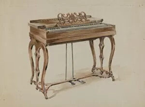 Organ Gallery: Melodeon, c. 1936. Creator: John Dieterich