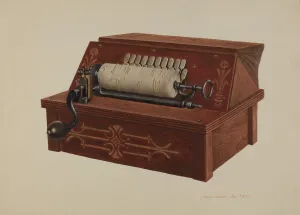 Accordion Gallery: Melodeon, c. 1939. Creator: Regina Henderer