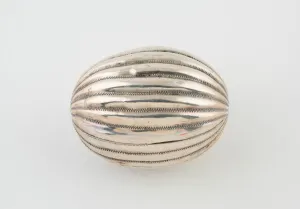 Nutmeg Grater Prints: Melon-Shaped Nutmeg Grater, Europe, c. 1840 / 50. Creator: Unknown