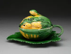 Melon Gallery: Melon Tureen, Staffordshire, 1760 / 70. Creator: Staffordshire Potteries