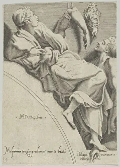 Melpomene, ca. 1540-45. ca. 1540-45. Creator: Anon