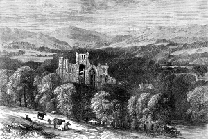 William James Palmer Prints: Melrose Abbey, 1871. Creator: William James Palmer