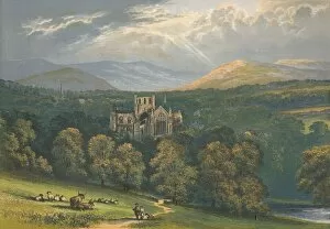Alexander Francis Gallery: Melrose Abbey, 1882, (1897). Artist: Alexander Francis Lydon