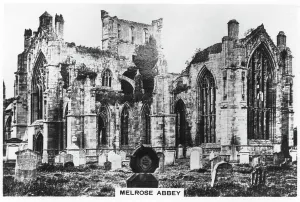 Melrose Prints: Melrose Abbey, Scotland, 1936