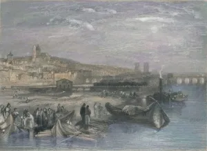 Melun, 1835. Artist:s Fisher