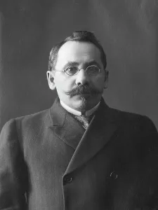 Member of the exhibition bureau A.S. Kabalkin, 1911. Creator: A. A. Antonov