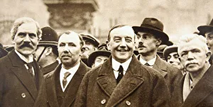 James Henry Prints: Members of Britains first Labour Government, after leaving Buckingham Palace, London, 1924