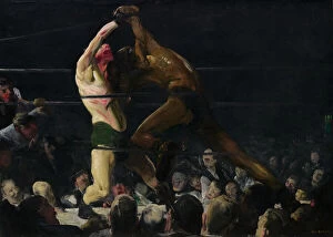 Boxer Gallery: Both Members of This Club, 1909. Creator: George Wesley Bellows
