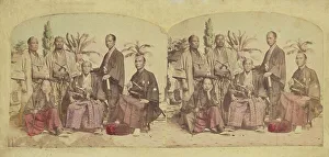 Diplomatic Prints: Members of the First Japanese Diplomatic Mission to the United States