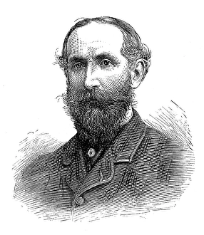 Members of the new House of Commons: Captain J. E. F. Aylmer (Maidstone), 1880. Creator: Unknown