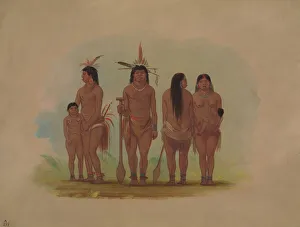 Members of the Payaguas Tribe, 1854 / 1869. Creator: George Catlin