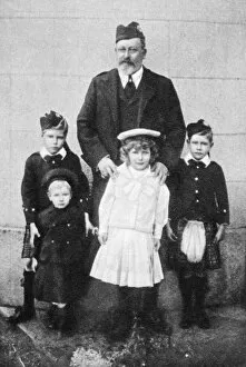 Members of the Royal Family, Balmoral, Scotland, 1902