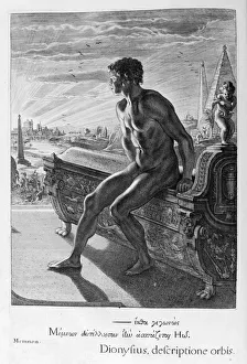 Michel De Prints: Memnons statue, 1655. Artist: Michel de Marolles