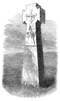 Horse Riding Prints: Memorial of Bishop Wilberforce, 1874. Creator: Unknown
