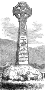 Granite Prints: Memorial Cross of Princess Alice at Balmoral, 1880. Creator: Unknown