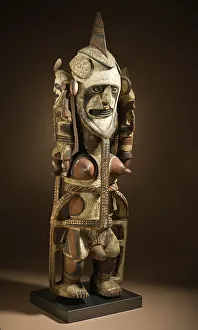 Memorial Figure (uli, selambungin lorong type) (image 1 of 2), c.1900. Creator: Unknown