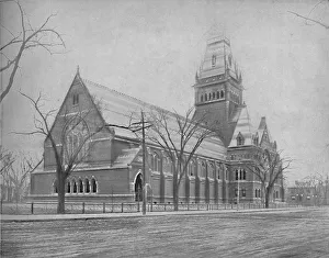 William Robert Prints: Memorial Hall, Cambridge, Mass. c1897. Creator: Unknown