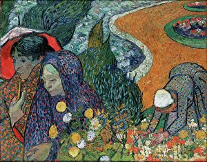 Bending Prints: Memory of the Garden at Etten, 1888. Creator: Vincent van Gogh