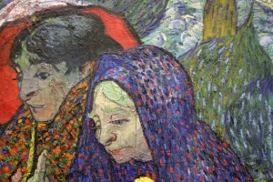Images Dated 21st June 2011: Memory of the Garden at Etten (Ladies of Arles), 1888. Artist: Vincent van Gogh